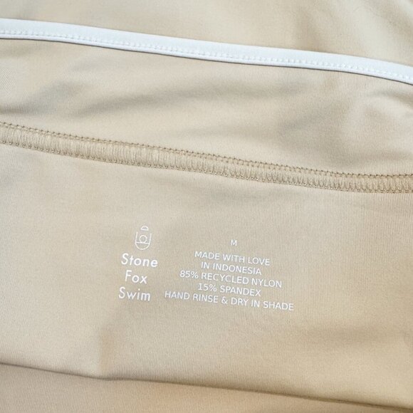 Stone Fox Swim Bikini Set Dahlia Juniper Top Bottoms Bathing Suit Small Medium - Picture 8 of 12